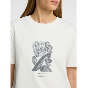 Selected Femme Essential Boxy Printed Ink Tee